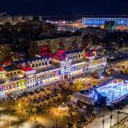 Новый год на Нижегородской ярмарке 2023 фотографии