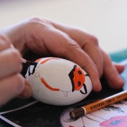 Мастер-класс по росписи яиц в зоопарке «Лимпопо» 2023 фотографии