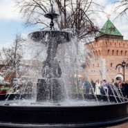Открытие фонтана на Площади Минина и Пожарского фотографии