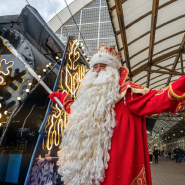 Поезд Деда Мороза приедет в Нижний Новгород 29 декабря 2023 г. фотографии