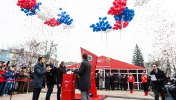 Церемония запуска часов обратного отсчета BUD Alcohol Free до Чемпионата мира по футболу FIFA 2018