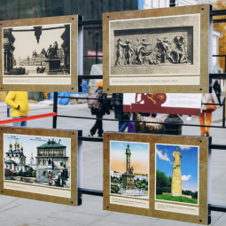 Уличная выставка «Вечен народный подвиг»