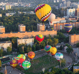 Фестивали воздухоплавания в Нижнем Новгороде 2023