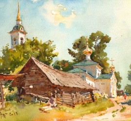 Выставка живописи Сергея Алдушкина