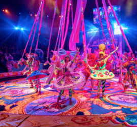Цирковое представление Гии Эрадзе «Пять континентов»