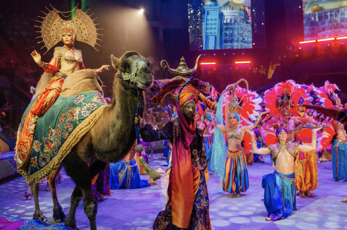 Премьера шоу «Песчаная сказка» в Нижегородском цирке