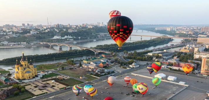 фестиваль воздухоплавания «Приволжская фиеста» в Нижнем Новгороде 2023